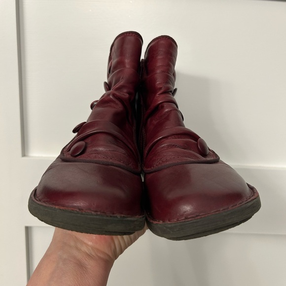 Miz Mooz Pumpkin Boots Bordeaux Size 41 - Picture 4 of 12